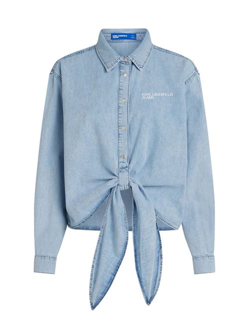 Camicia donna in denim Karl Lagerfeld jeans | A2W11021356